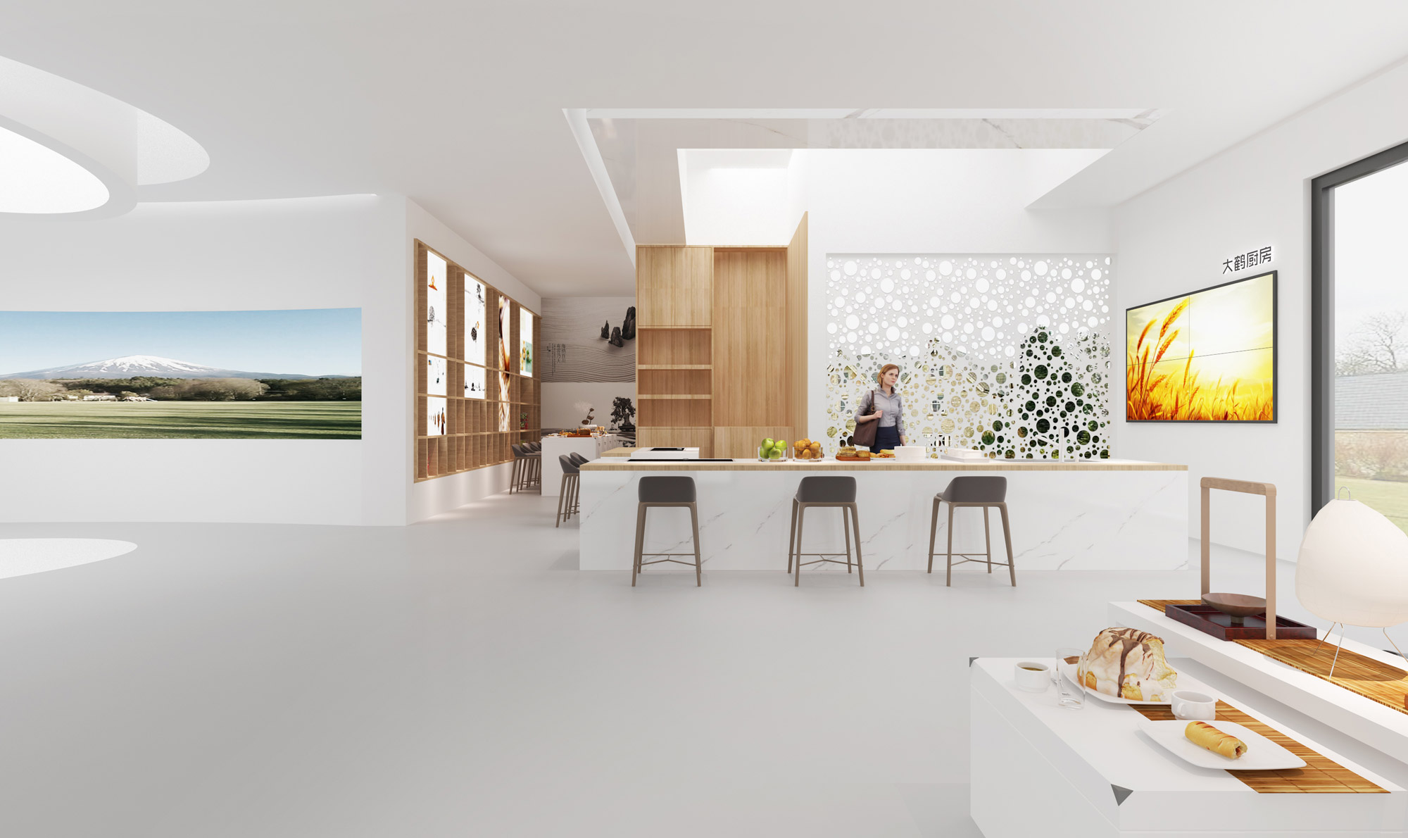 大鹤厨房体验区